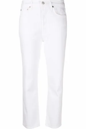 AGOLDE High-waist cropped jeans