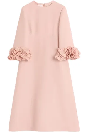 VALENTINO GARAVANI Crepe Couture dress