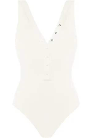 ERES Icône ribbed snap-detail swimsuit