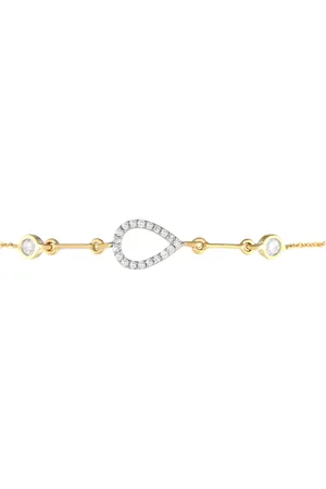 LB Exclusive 14K yellow diamond bracelet
