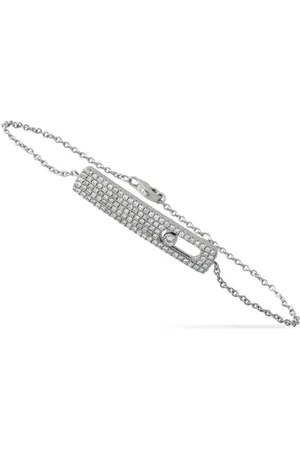 LB Exclusive 18K white gold diamond bracelet