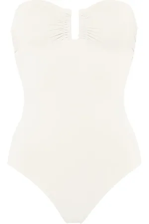 ERES Cassiopée ruched bandeau swimsuit