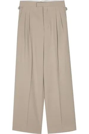 Ami Straight-leg twill trousers