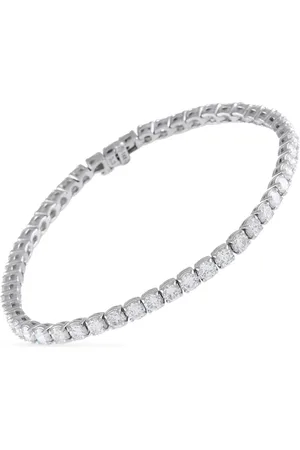 LB Exclusive 14K white gold Tennis diamond bracelet