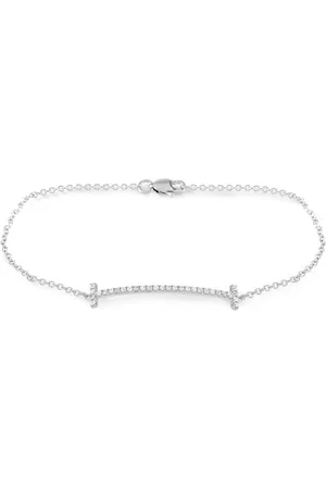 LB Exclusive 14K white gold diamond bracelet