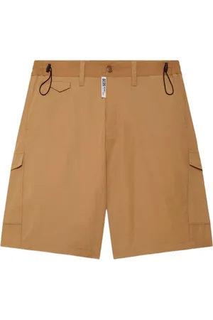 GCDS Drawstring-waist bermuda shorts