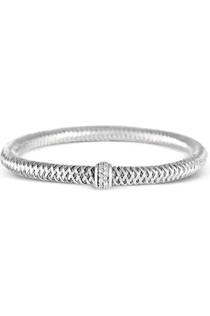 Roberto Coin Pre-Owned 18K white gold Primavera diamond bracelet