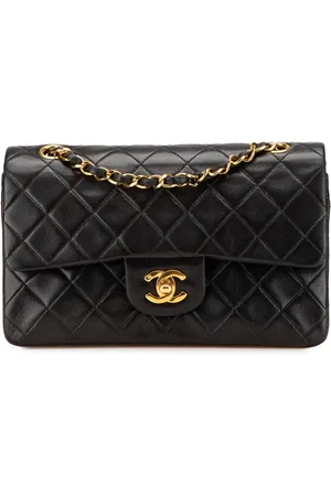 CHANEL 1991-1994 Small Classic Lambskin Double Flap shoulder bag