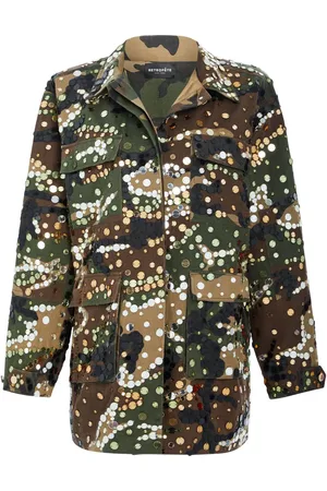 Retrofete Arlie camouflage-print jacket