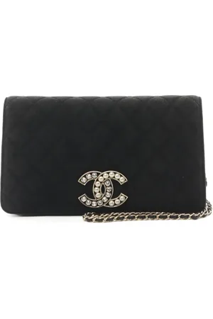 CHANEL 2014 Interlocking CC-logo shoulder bag