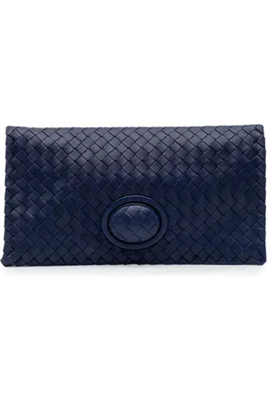 Bottega Veneta 2012-2024 Nappa Intrecciato Turn Lock clutch bag