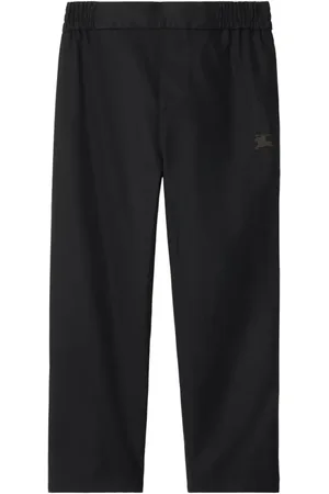 Burberry EKD-appliqu?? trousers