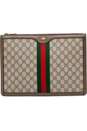 Gucci 2016-2024 GG Supreme Ophidia clutch bag