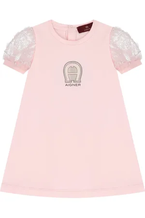 Aigner Logo-embroidered dress