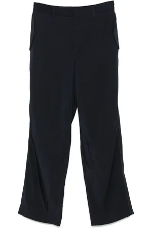 Emporio Armani Logo-plaque trousers