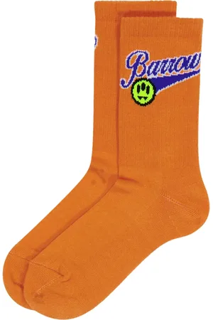 BARROW Logo-intarsia socks