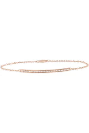 LB Exclusive 14K rose gold diamond bracelet