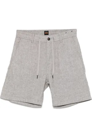 HUGO BOSS Slub chino shorts