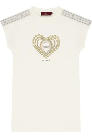 Aigner Heart-graphic dress