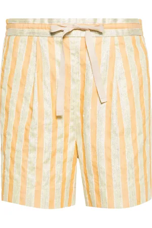 FORTE FORTE Striped drawstring shorts