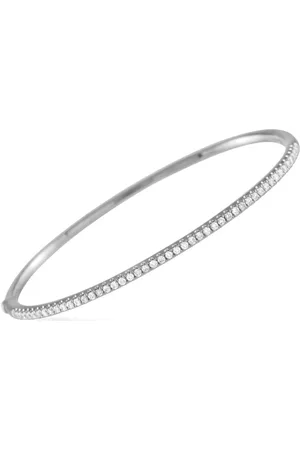LB Exclusive 18K white gold Half-Eternity diamond bracelet
