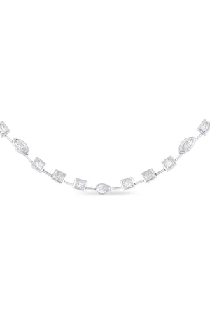 LB Exclusive 18kt white gold diamond necklace