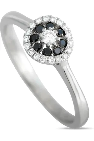 Piero Milano 18K white gold diamonds ring