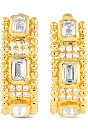 LB Exclusive 18K yellow diamond earrings