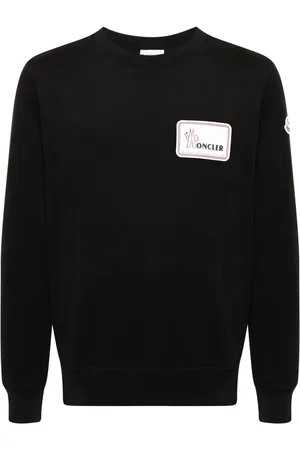 Moncler Logo-appliqué cotton sweatshirt