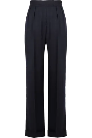 Kiton Virgin wool straight-leg trousers