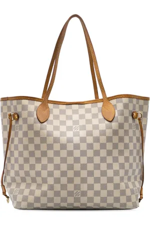 LOUIS VUITTON 2012 Damier Azur Neverfull MM tote bag