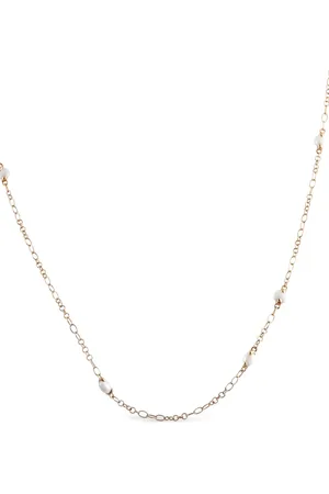 Pomellato 18K yellow Capri agate necklace