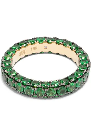 Shay 18K yellow emerald ring