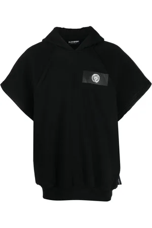 Philipp Plein Logo-print short-sleeved hoodie