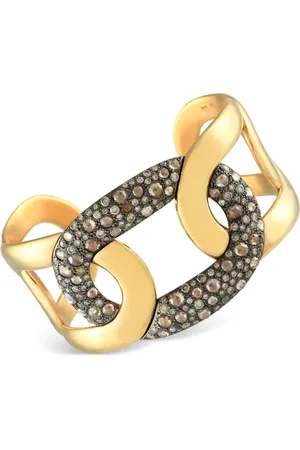 Pomellato 18K yellow Tango diamonds bracelet