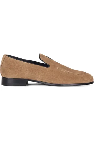 Giuseppe Zanotti G-flash suede slippers
