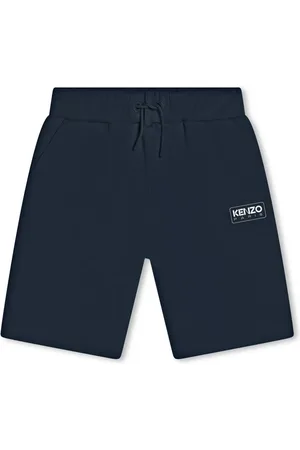Kenzo Logo-print cotton shorts