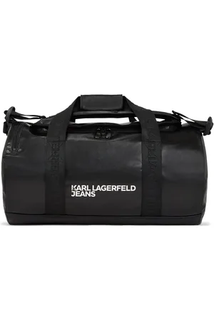 Karl Lagerfeld KLJ logo-strap duffle bag