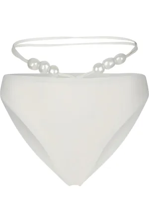 MAGDA BUTRYM Pearl-detailing bikini bottoms