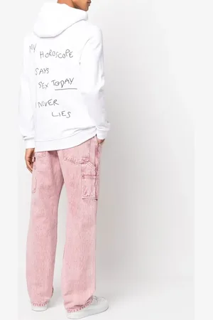 Encré. Embroidered slogan hoodie
