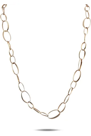 Pomellato 18K yellow and white gold link necklace