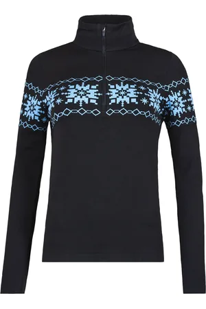 newland Intarsia-knit ski top