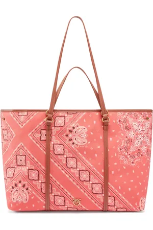 Pinko Paisley-print tote bag