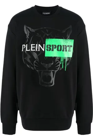 Philipp Plein Tiger-motif long-sleeved sweatshirt