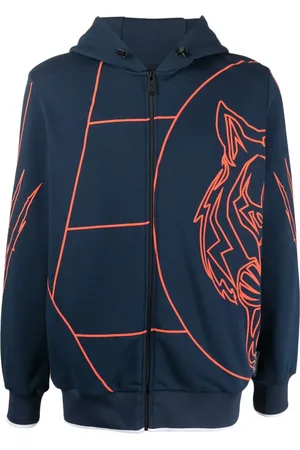 Philipp Plein Graphic-print hooded jacket