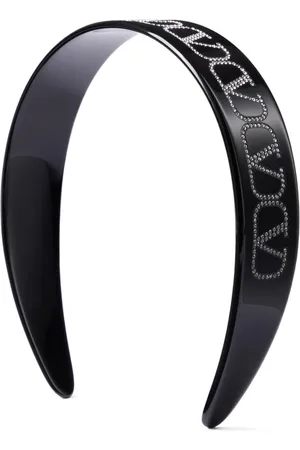 VALENTINO GARAVANI VLogo crystal-embellished headband