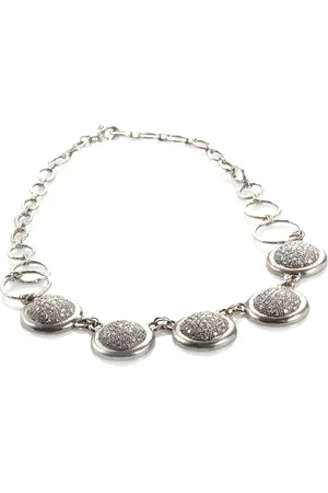 GURHAN Platinum diamonds necklace