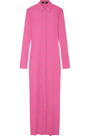 VERSACE Maxi shirt dress
