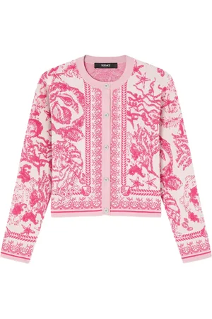VERSACE Underwater Barocco cardigan
