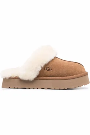 UGG Disquette suede slippers